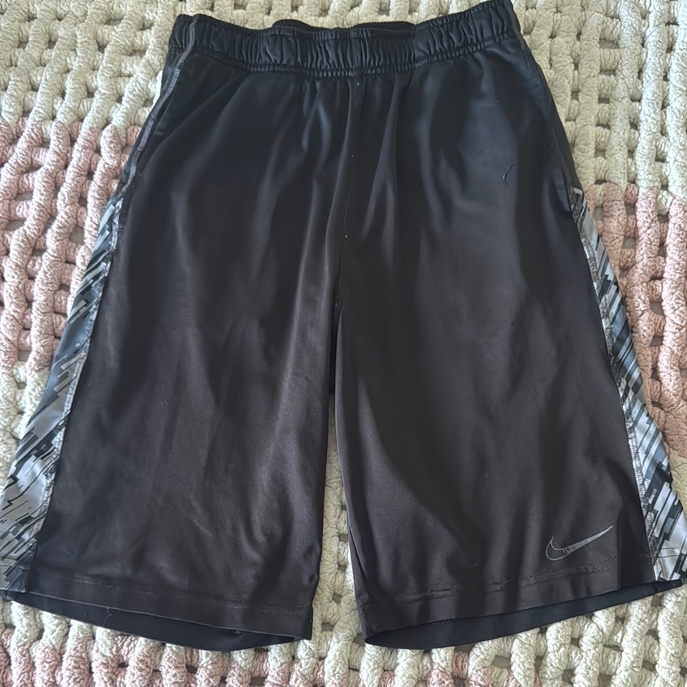 Nike Boy's Black Athletic Shorts